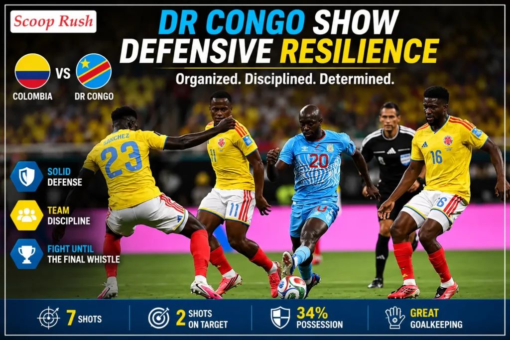 DR Congo Show Defensive Resilience