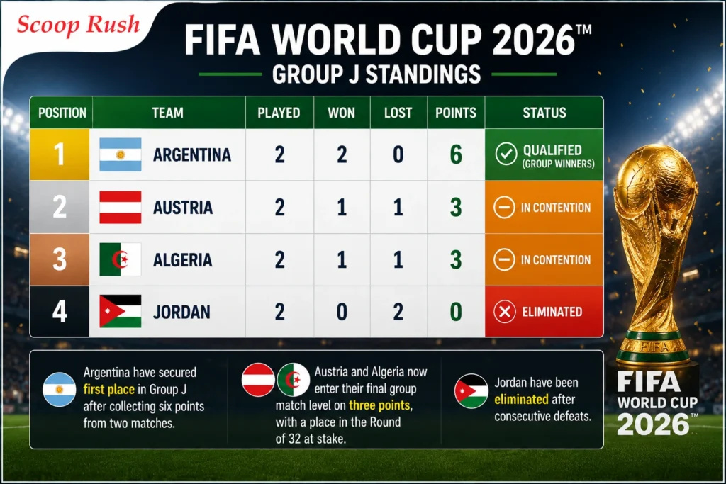 Group-J-Standings