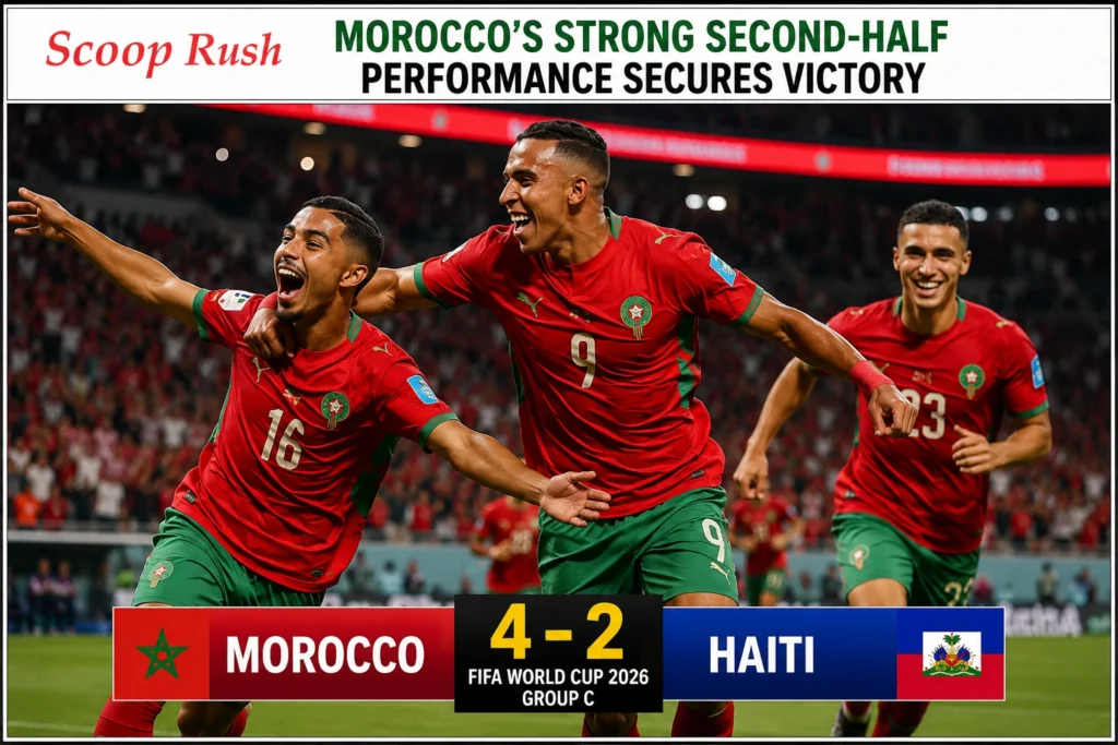 Morocco's Strong Second-Half Performance Secures Victory
