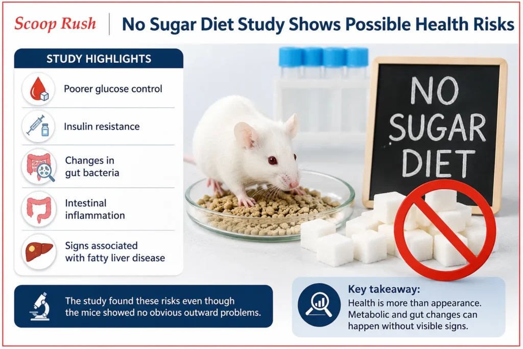 No Sugar Diet Study Shows Possible Health Risks
