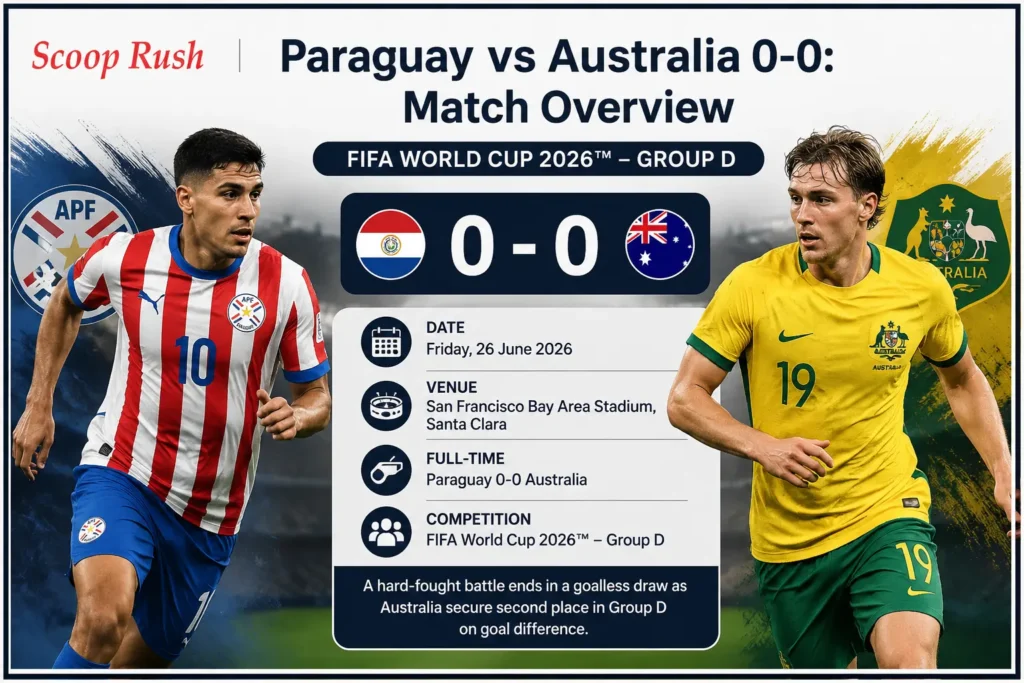 Paraguay vs Australia 0-0: Match Overview
