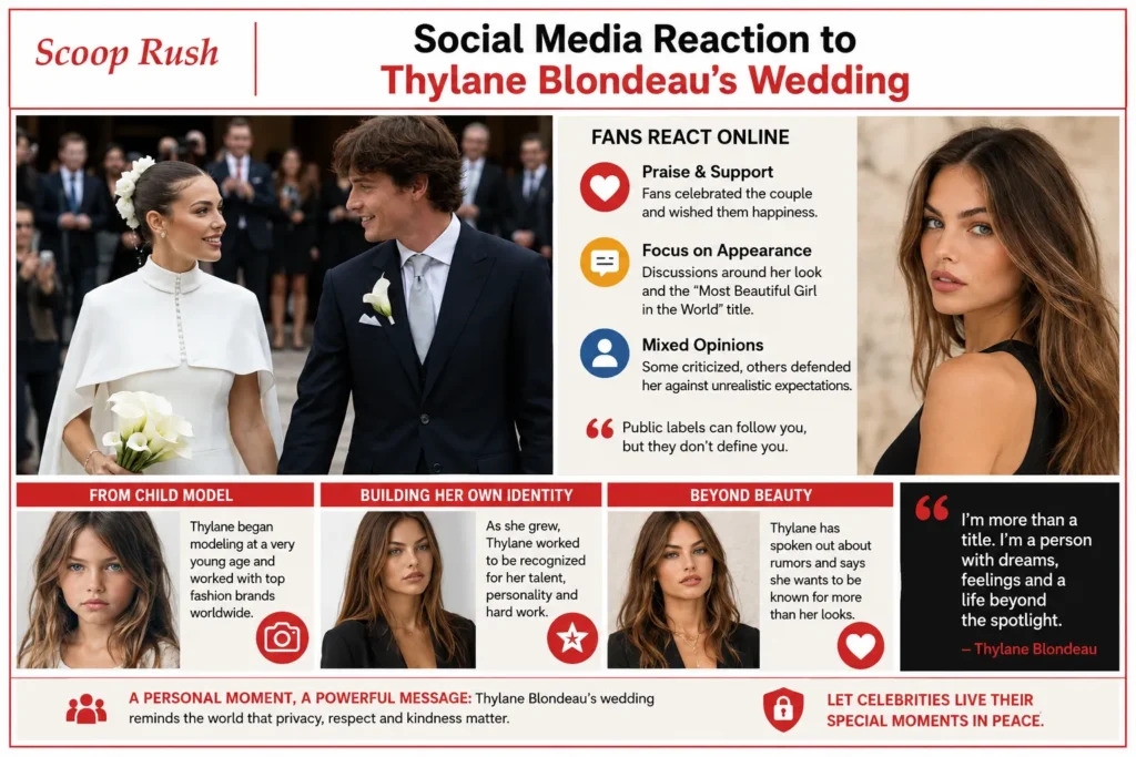 Social Media Reaction to Thylane Blondeau's Wedding
