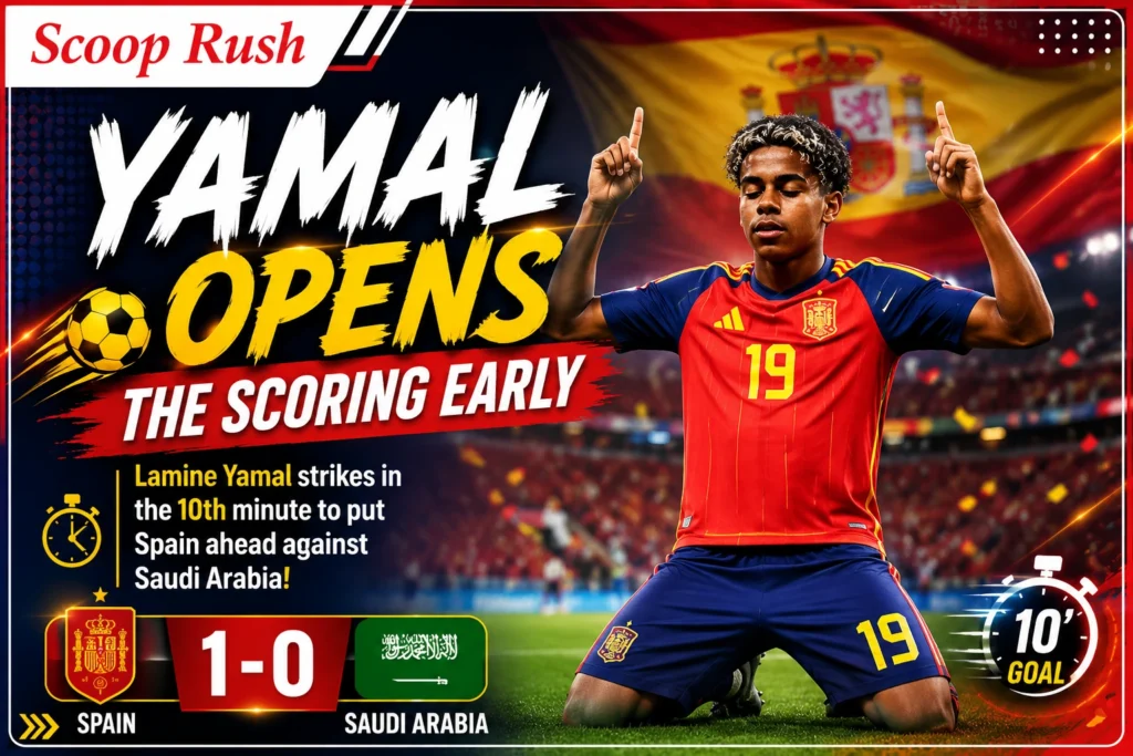 Yamal Opens the Scoring Early