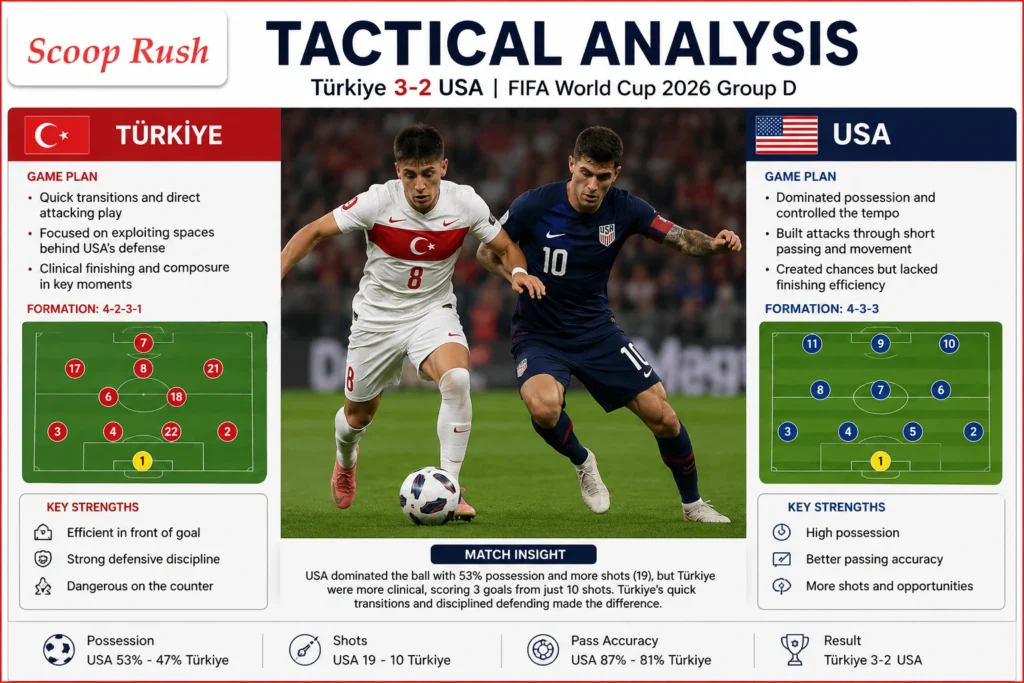 Tactical Analysis: Türkiye vs USA