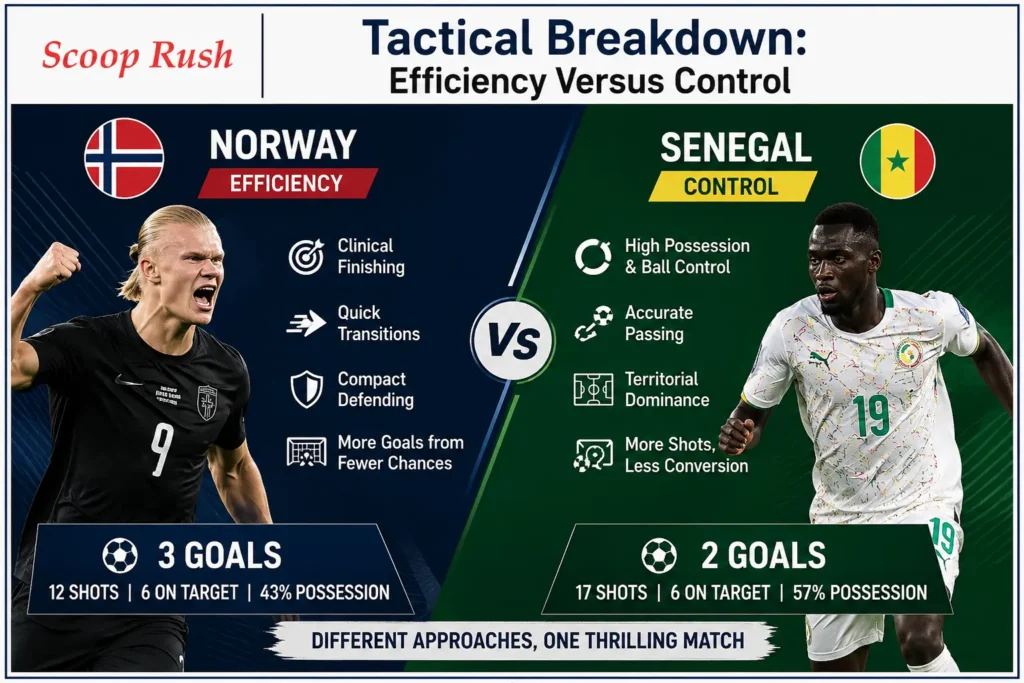 Tactical Breakdown Efficiency Versus Control
