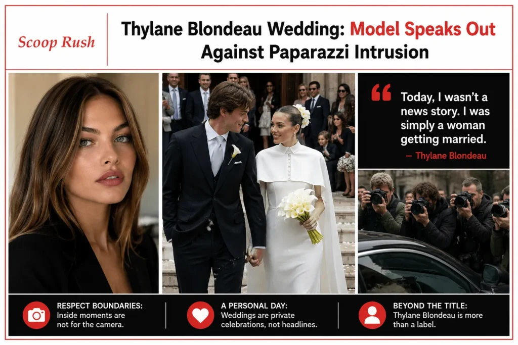 Thylane Blondeau Wedding: Model Speaks Out Against Paparazzi Intrusion
