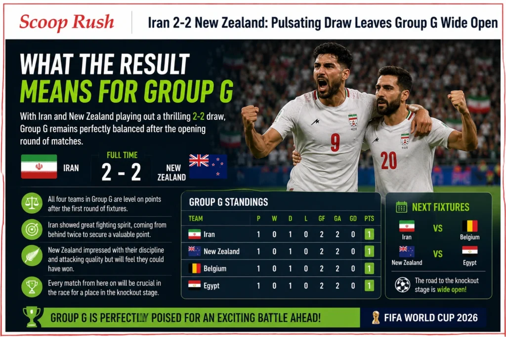 What the Result Means for Group G