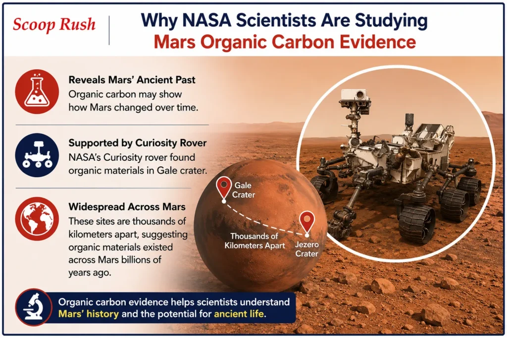 Why NASA Scientists Are Studying Mars Organic Carbon Evidence
