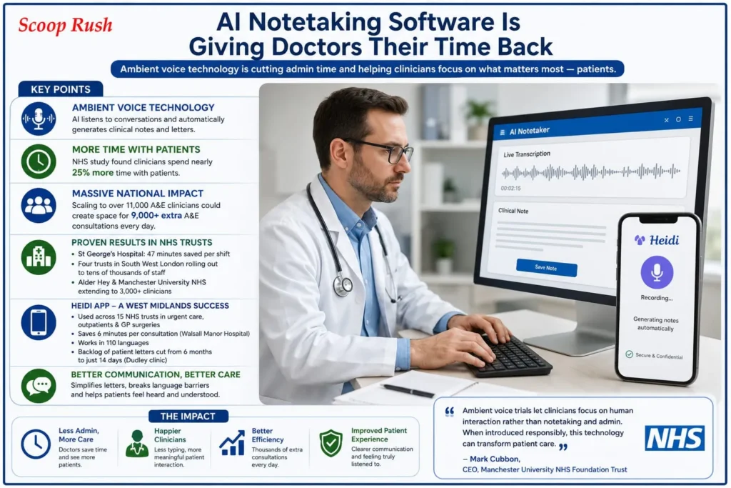 AI Notetaking Software Is Giving Doctors Their Time Back