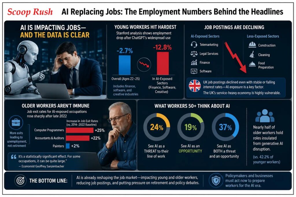 AI Replacing Jobs: The Employment Numbers Behind the Headlines