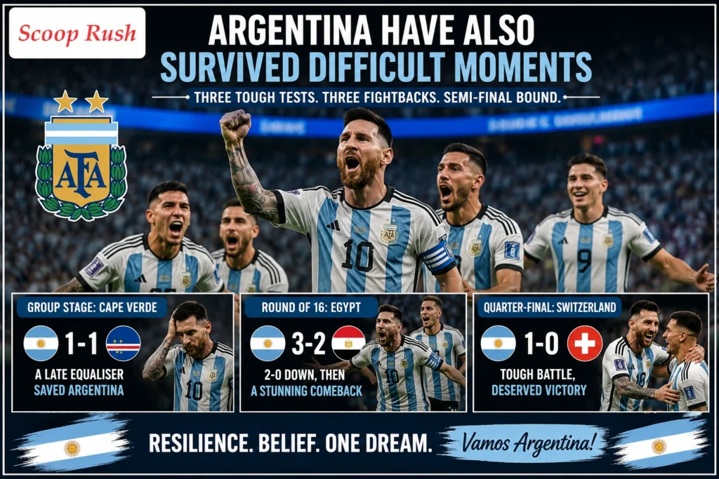 Argentina Have Also Survived Difficult Moments