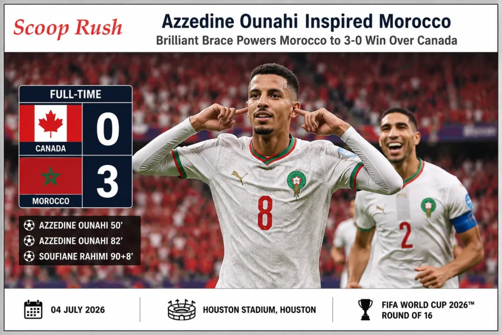 Azzedine Ounahi Inspired Morocco