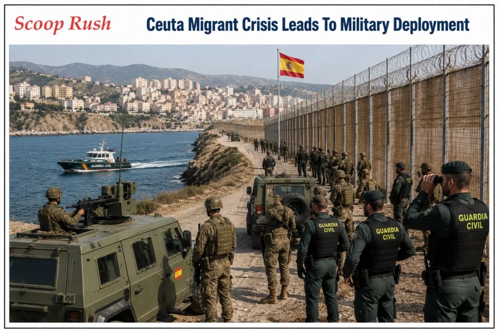 Ceuta-Migrant-Crisis-Leads-To-Military-Deployment