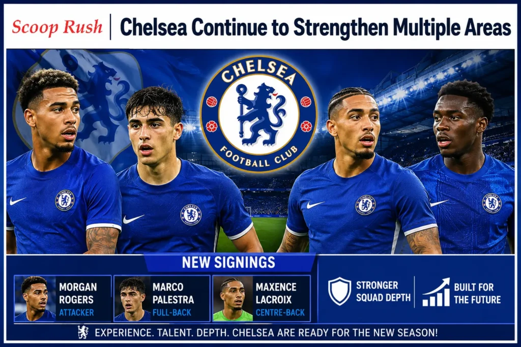 Chelsea Continue to Strengthen Multiple Areas