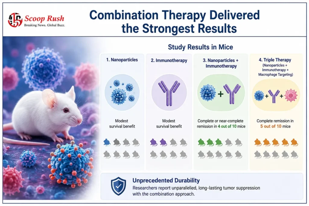 Combination Therapy Delivered the Strongest Results
