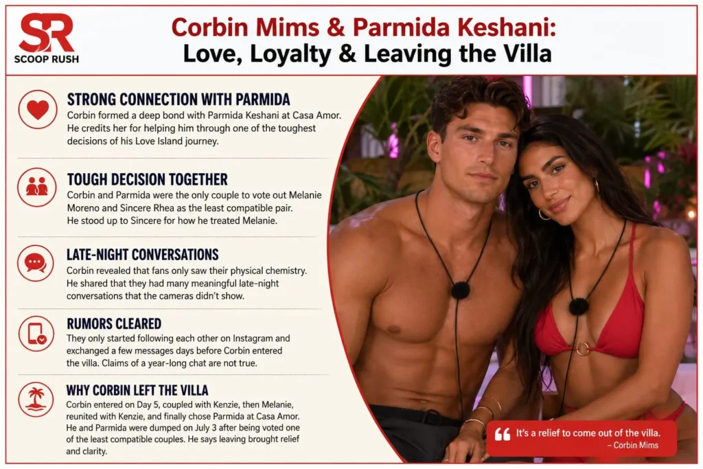 Corbin's Deep Connection with Parmida Keshani