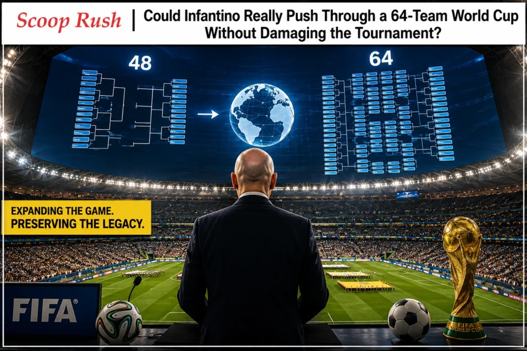 Could Infantino Really Push Through a 64-Team World Cup?