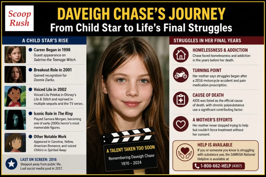 Daveigh Chase's Career Began in Childhood