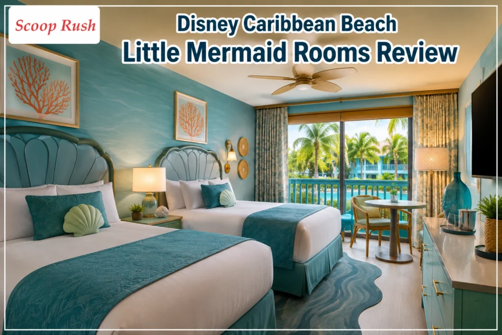 Disney Caribbean Beach Little Mermaid Rooms Review – First Impressions
