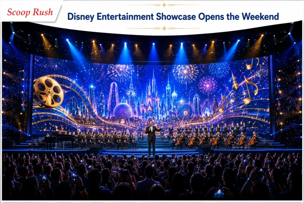 Disney Entertainment Showcase Opens the Weekend