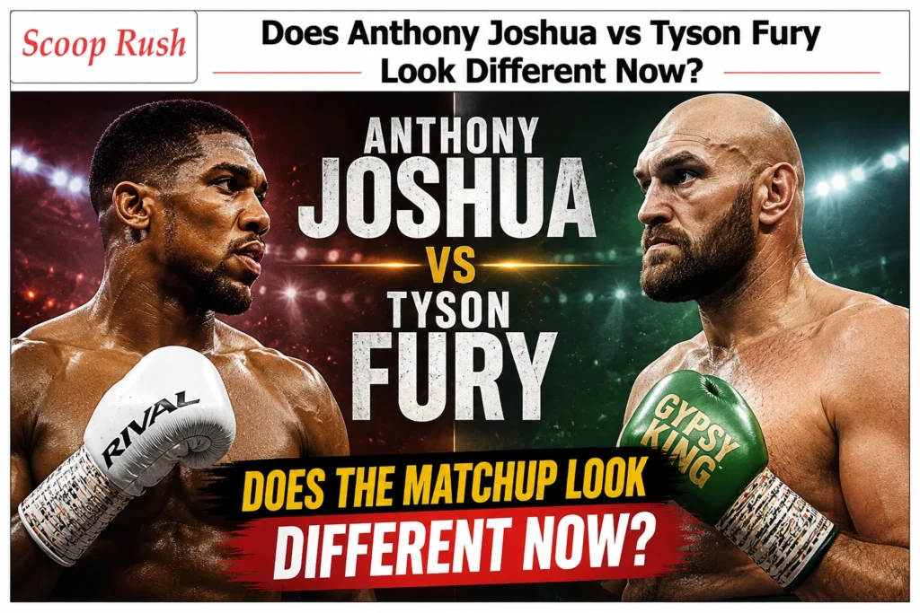 Does Anthony Joshua vs Tyson Fury Look Different Now?