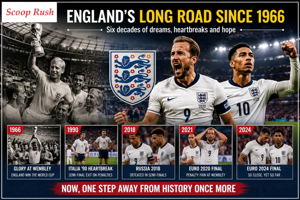 England's Long Road Since 1966