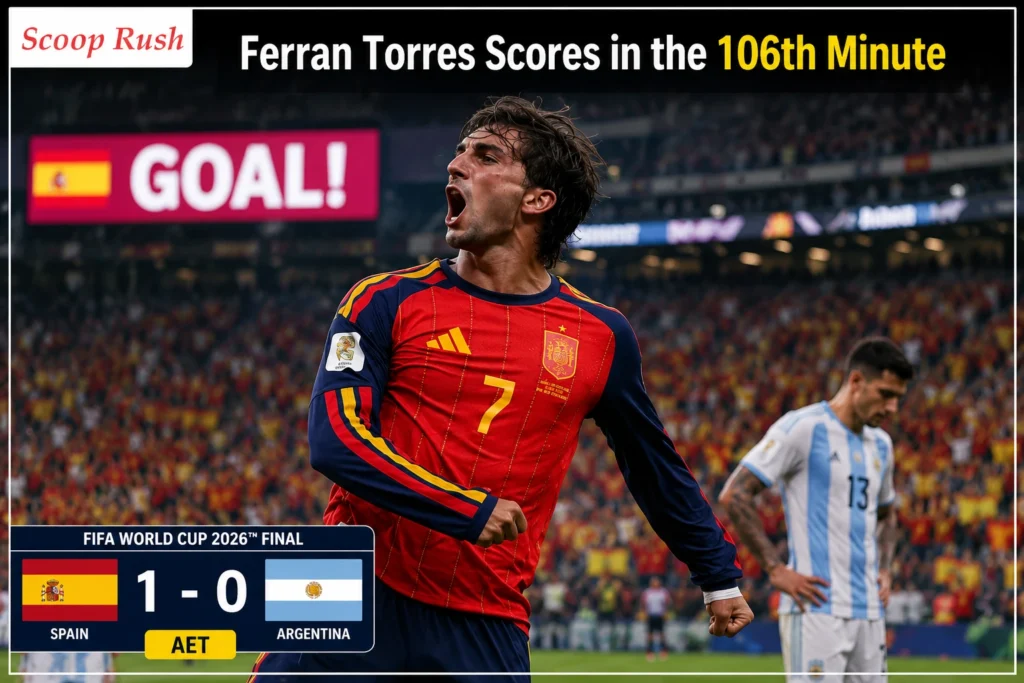 Ferran Torres Scores in the 106th Minute