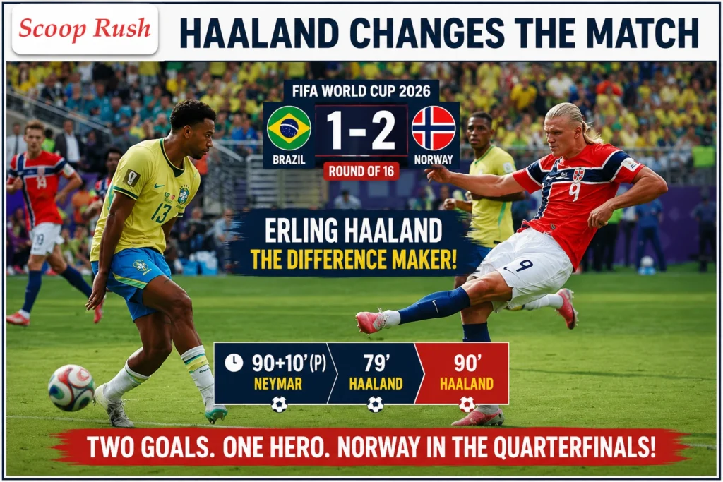 Haaland Changes the Match