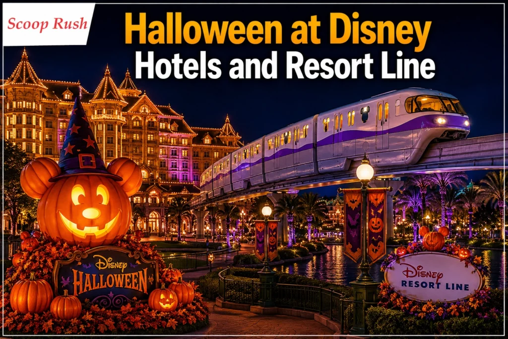 Halloween at Disney Hotels and Resort Line