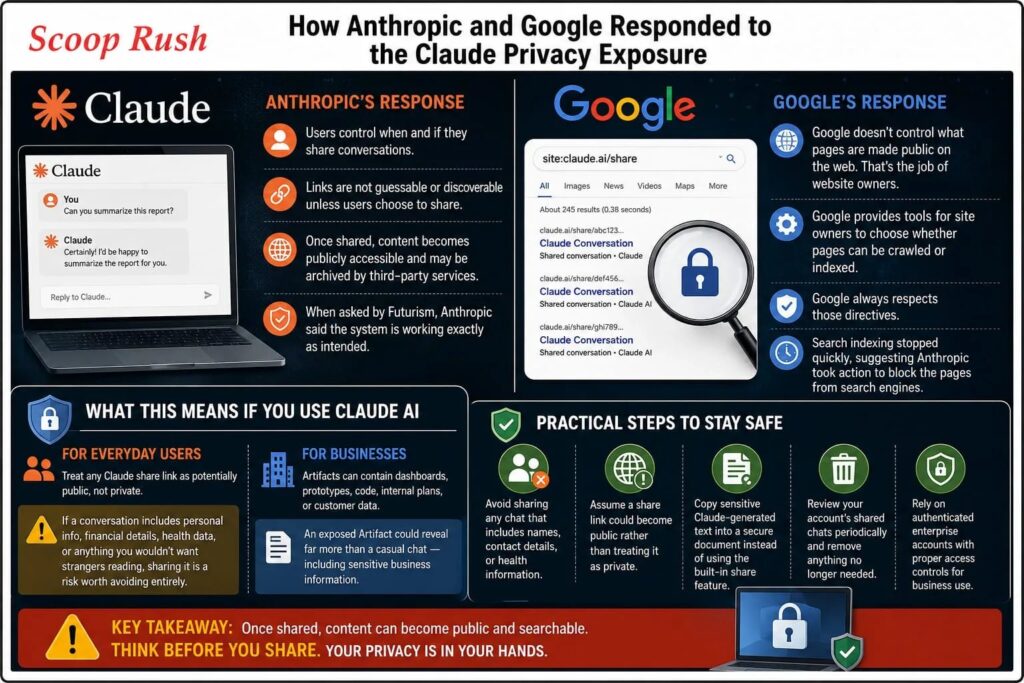 How Anthropic and Google Responded to the Claude Privacy Exposure