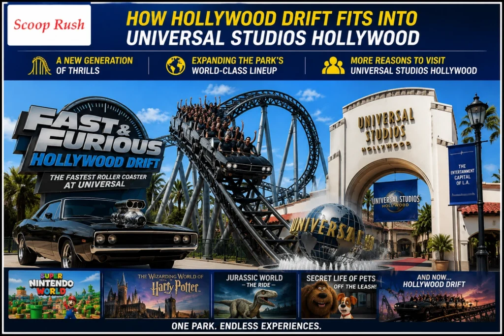 How Hollywood Drift Fits Into Universal Studios Hollywood
