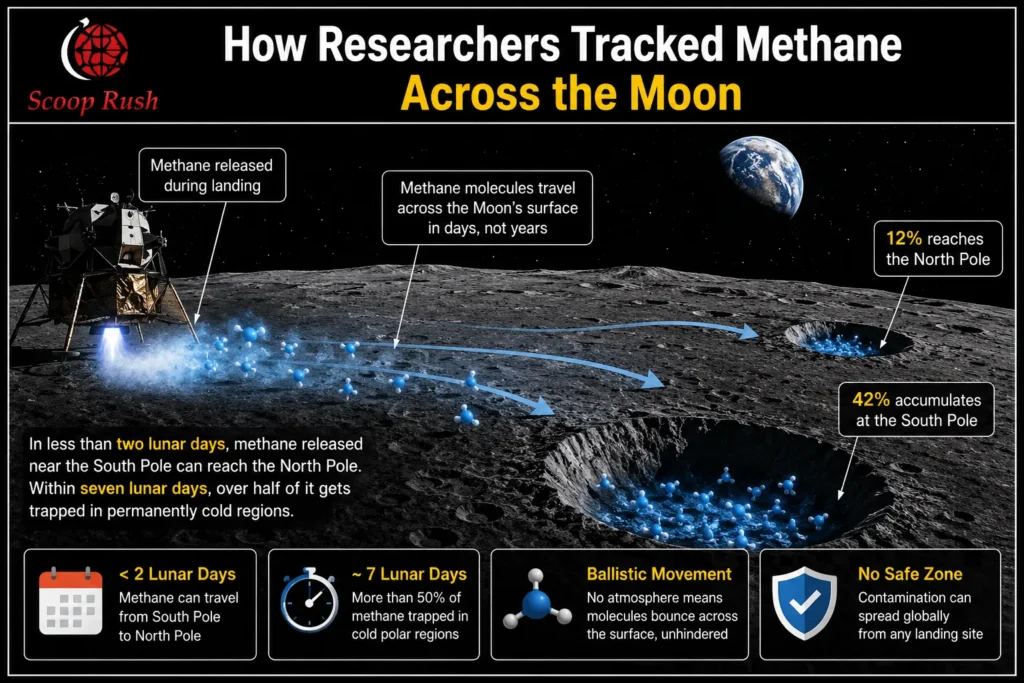 How Researchers Tracked Methane Across the Moon