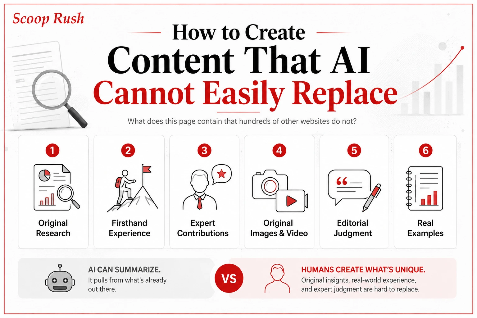 How to create content that AI cannot easily replace