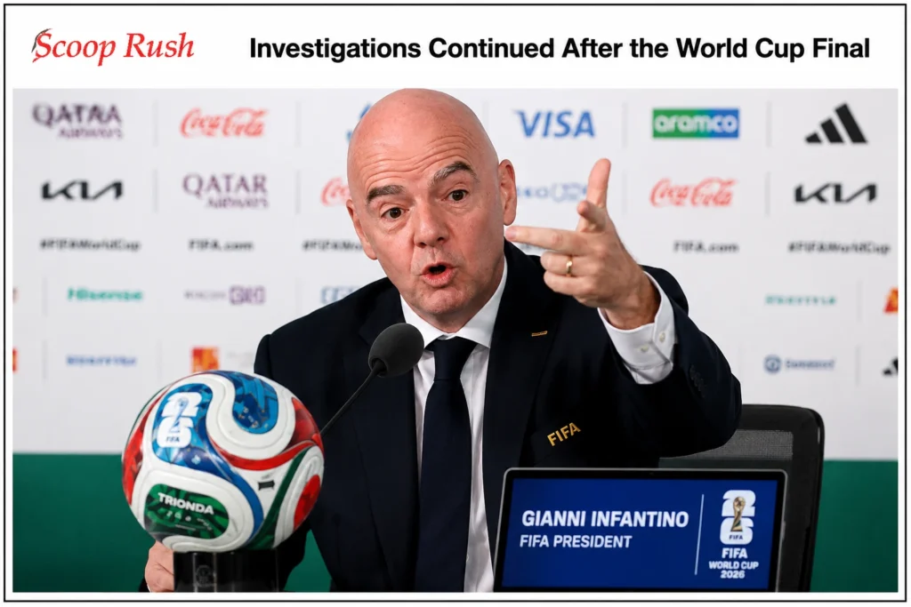 Investigations Continued After the World Cup Final
