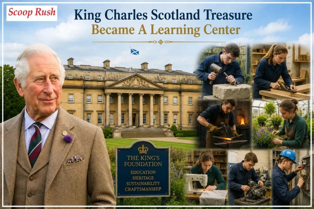 King-Charles-Scotland-Treasure-Became-A-Learning-Center