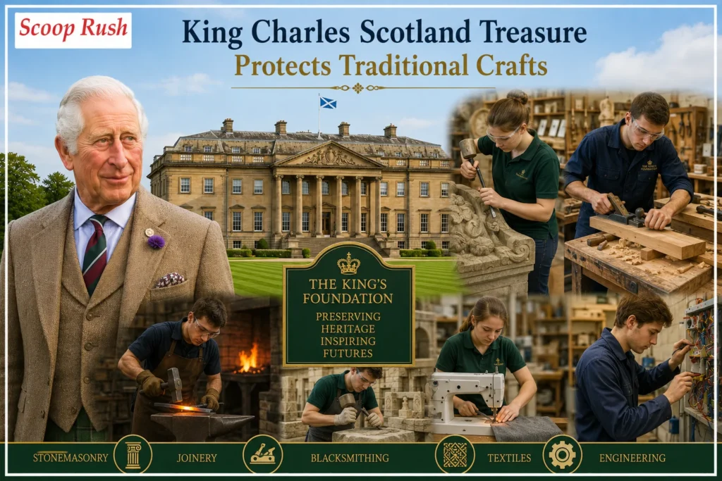 King-Charles-Scotland-Treasure-Protects-Traditional-Crafts