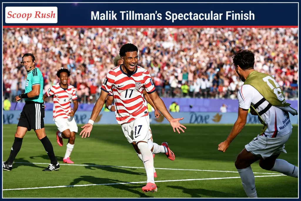 Malik Tillman's Spectacular Finish
