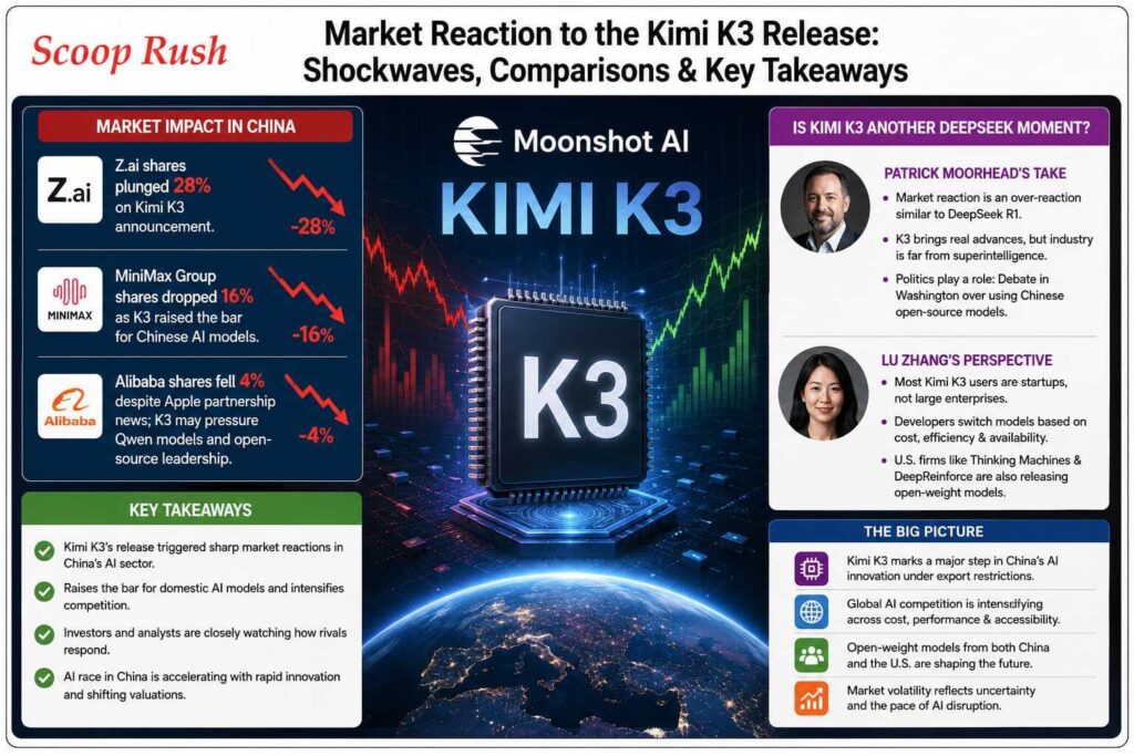 Market Reaction to the Kimi K3 Release