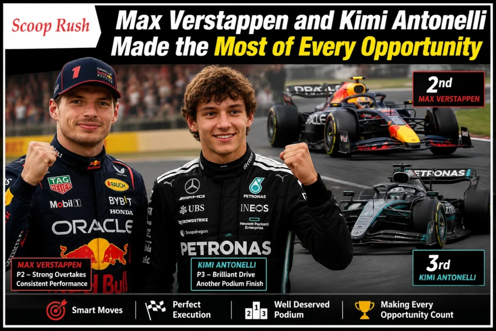 Max Verstappen and Kimi Antonelli Made the Most of Every