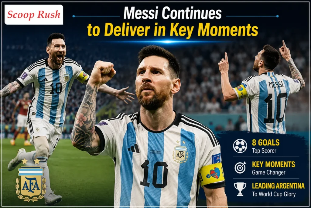 Messi Continues to Deliver in Key Moments