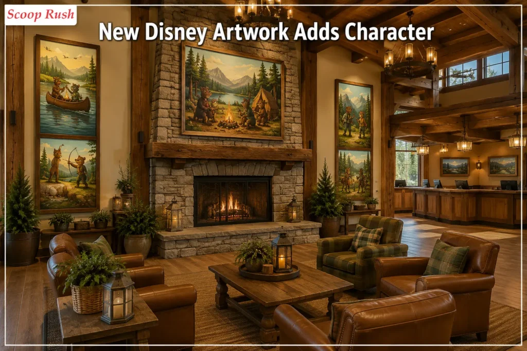 New Disney Artwork Adds Character
