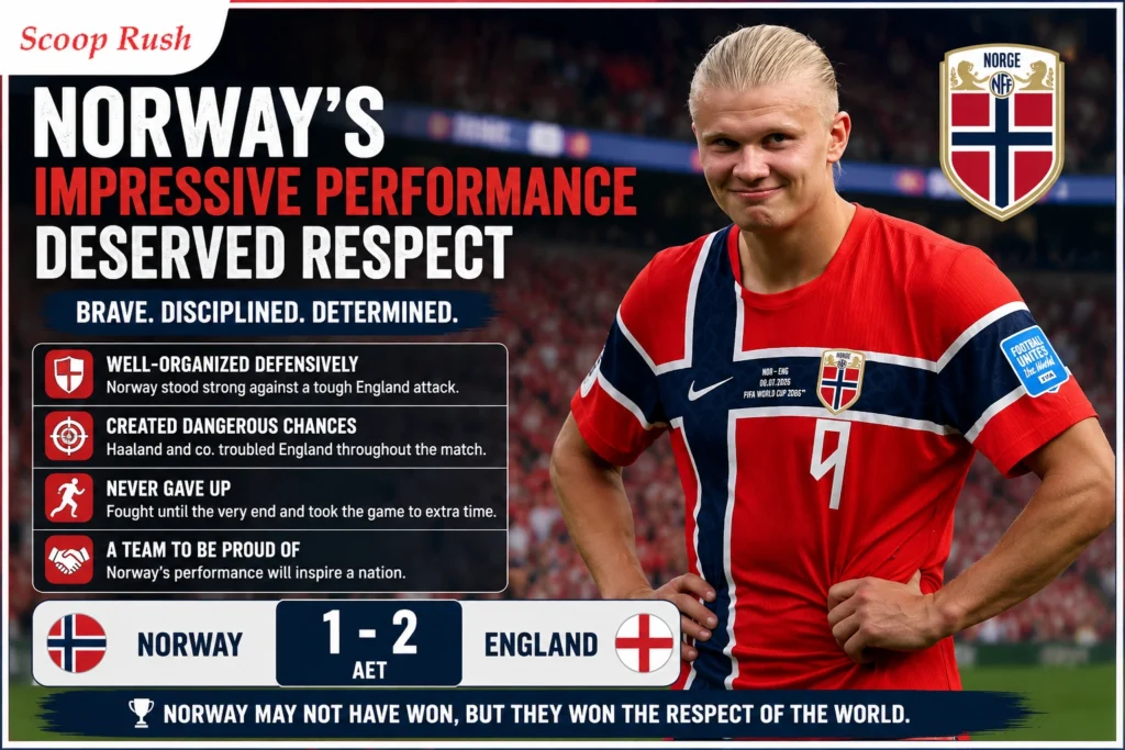 Norway's Impressive Performance Deserved Respect

