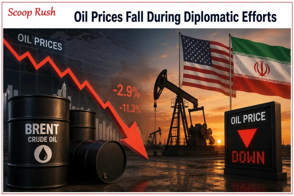 Oil-Prices-Fall-During-Diplomatic-Efforts