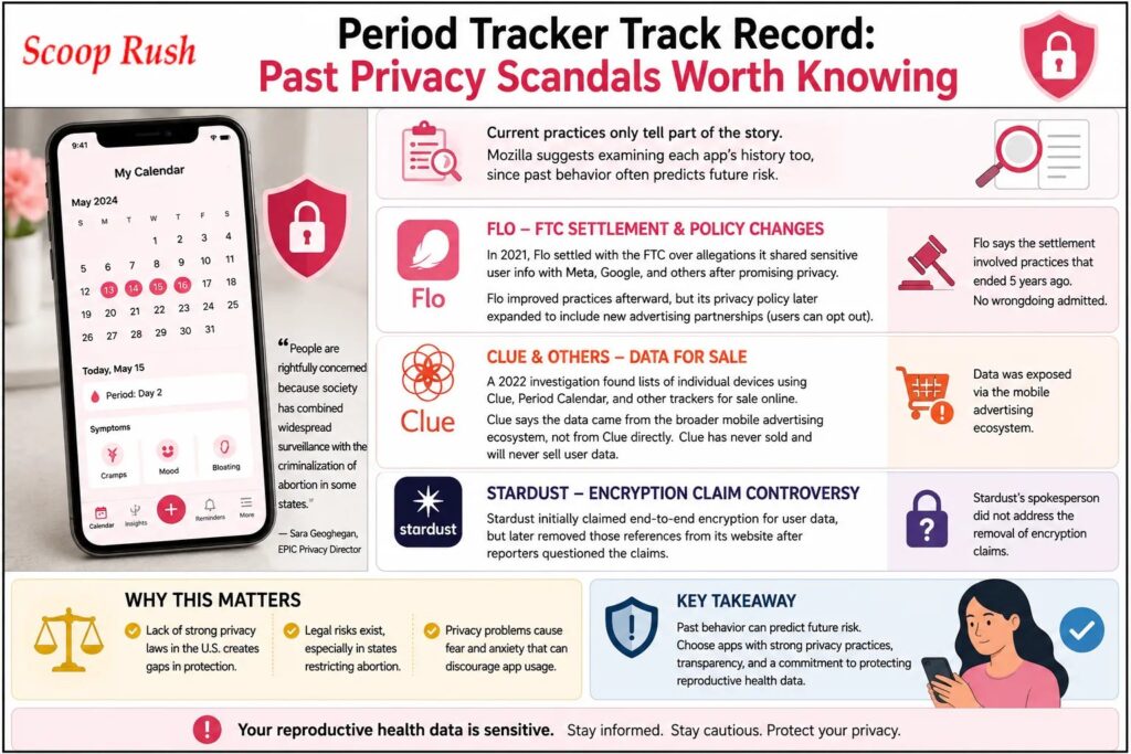 Period Tracker Track Record: Past Privacy Scandals Worth Knowing