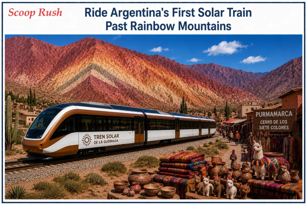 Ride-Argentinas-First-Solar-Train-Past-Rainbow-Mountains