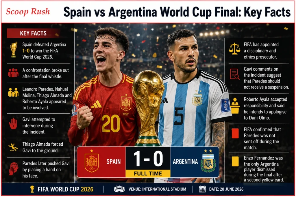 Spain vs Argentina World Cup Final: Key Facts