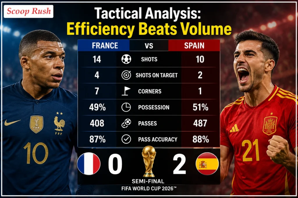 Tactical Analysis: Efficiency Beats Volume