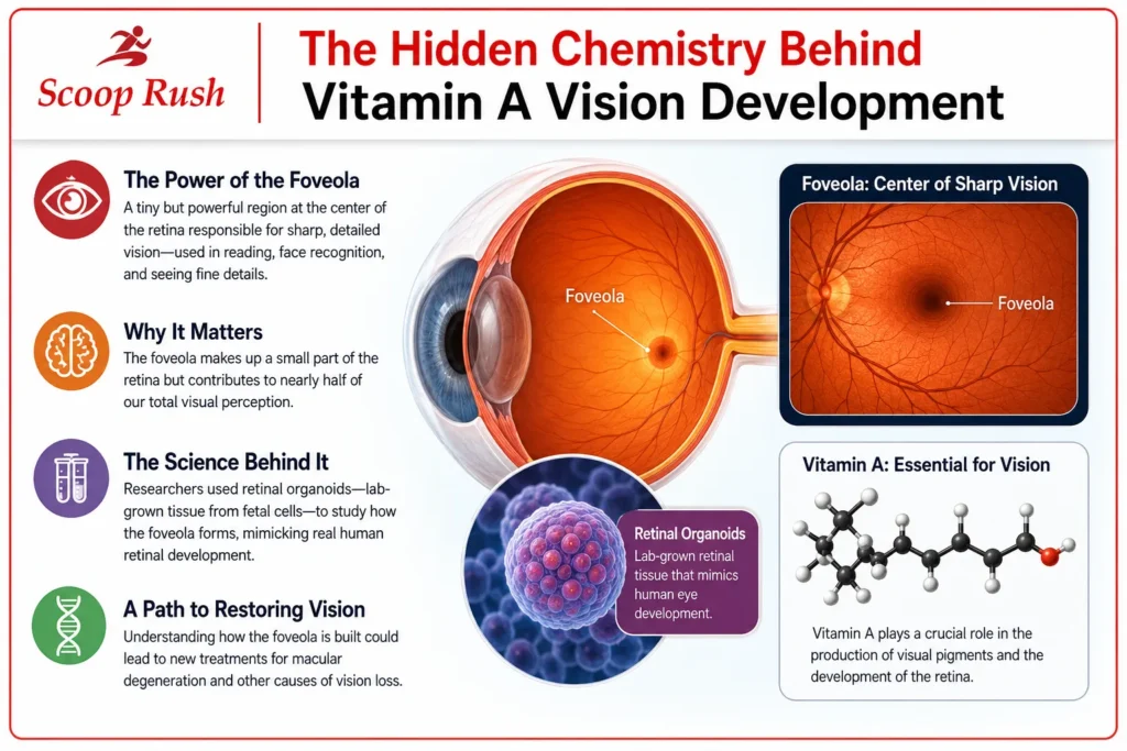 The Hidden Chemistry Behind Vitamin A Vision Development