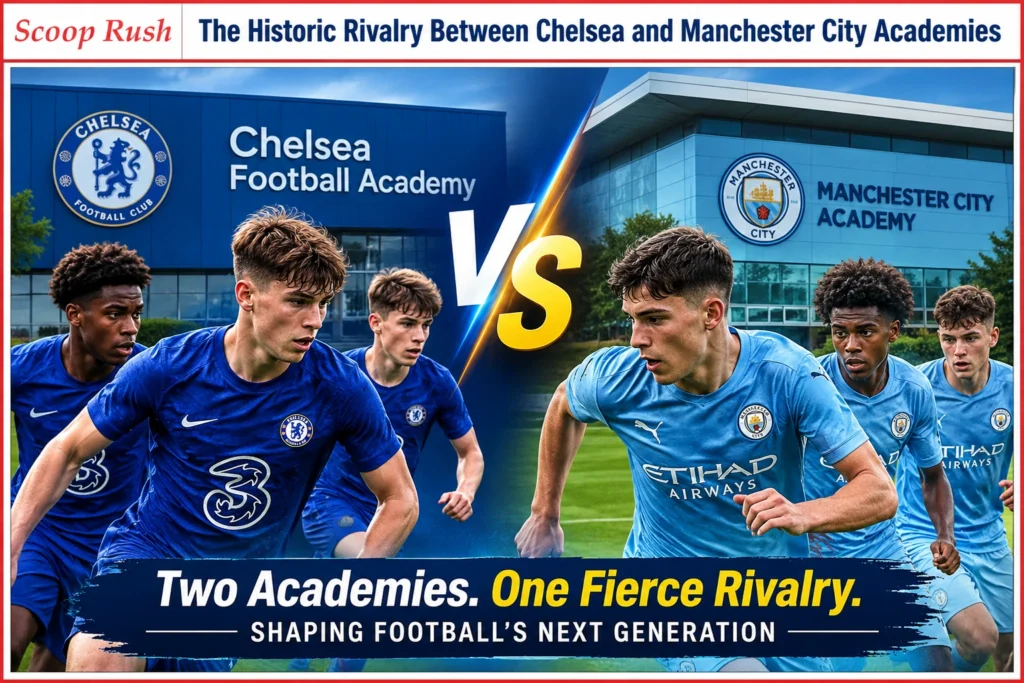 The Historic Rivalry Between Chelsea and Manchester City Academies