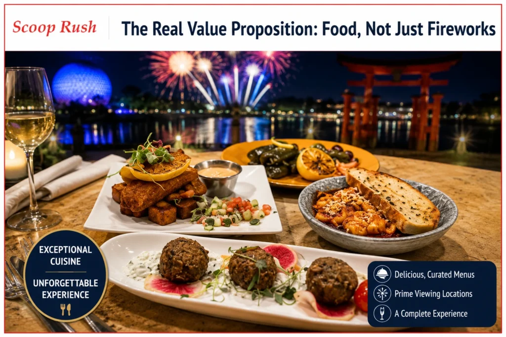 The Real Value Proposition: Food, Not Just Fireworks